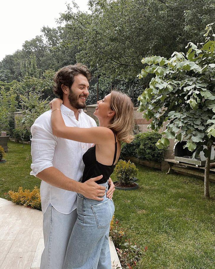 İsmail Ege Şaşmaz'dan nişanlısı Hande Ünal'a aşk dolu kutlama: Aşk öpücüğü! G3