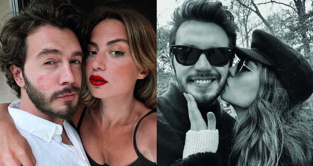 İsmail Ege Şaşmaz'dan nişanlısı Hande &Uuml;nal'a aşk dolu kutlama: Aşk &ouml;p&uuml;c&uuml;ğ&uuml;!