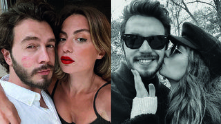 İsmail Ege Şaşmaz'dan nişanlısı Hande Ünal'a aşk dolu kutlama: Aşk öpücüğü!