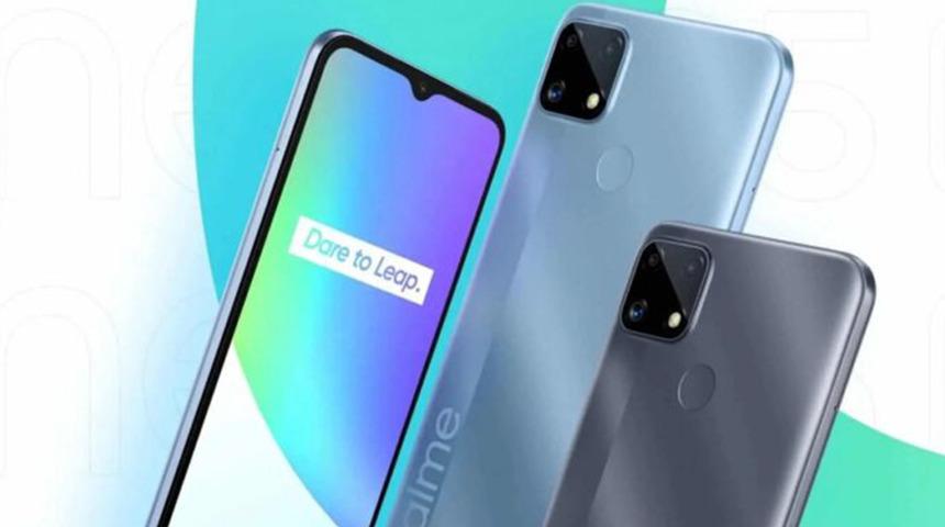 Realme C25s’in teknik detayları ortaya çıktı