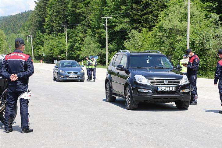 Bolu'da jandarmadan drone destekli trafik denetimi G1