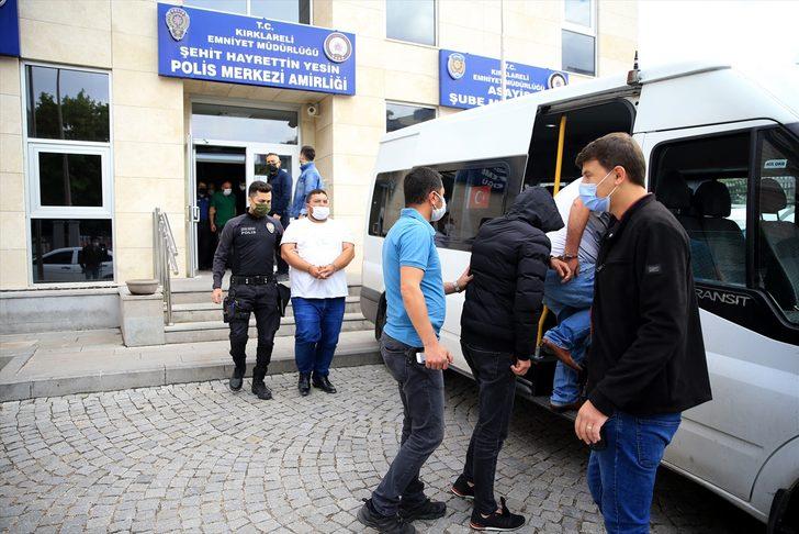 Kırklareli'nde fuhuş operasyonunda 11 şüpheli gözaltına alındı G4