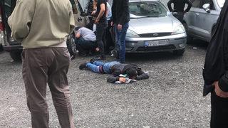 Bakırköy Adalet Sarayı karşısındaki otoparkta silahlı kavga