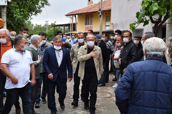 Denizli Valisi Atik, mahallelinin kapatılmasını istediği taş ocağında incelemelerde bulundu G2