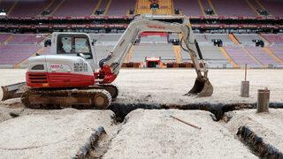 Galatasaray’da stat zemini çalışmaları devam ediyor