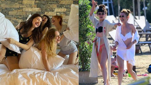 Final yapan Mucize Doktor'un kızları tatilde! Keyifli halleri ile düşman çatlatıyorlar