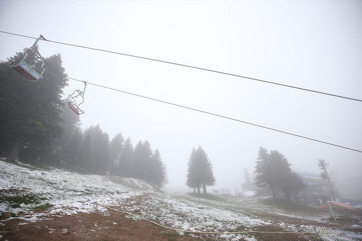 Uludağ'a haziran karı G1