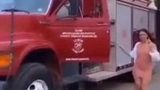 İzmir'deki itfaiye merkezindeki skandal görüntülere soruşturma!