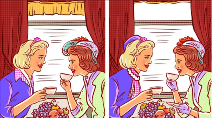 Her yaşa uygun eğlenceli bir bulmaca! İki resim arasındaki 7 farkı ne kadar sürede bulabilirsiniz?