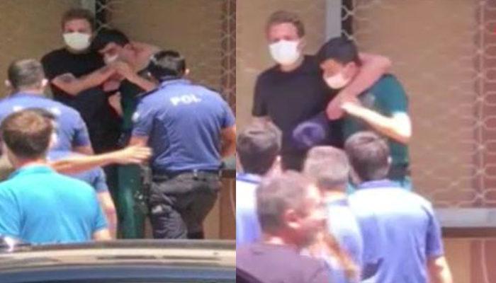 İzmir'de bıçaklı saldırgan, engelli memuru rehin aldı