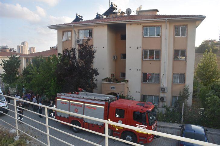 Adana'da bir apartmanda çıkan yangında 3 kişi dumandan etkilendi G5