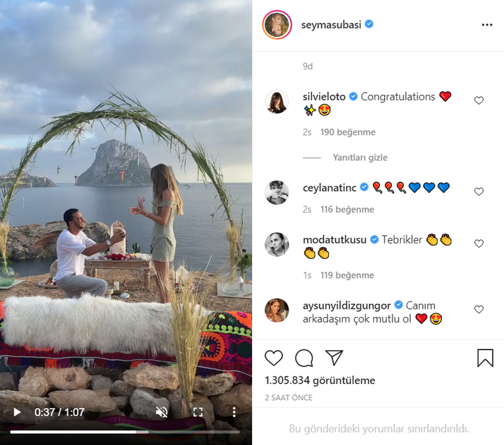 Önünde diz çöktü: Şeyma Subaşı evlilik teklifine 'Evet' dedi!  Sosyal medya paylaşımıyla gündeme oturdu G5