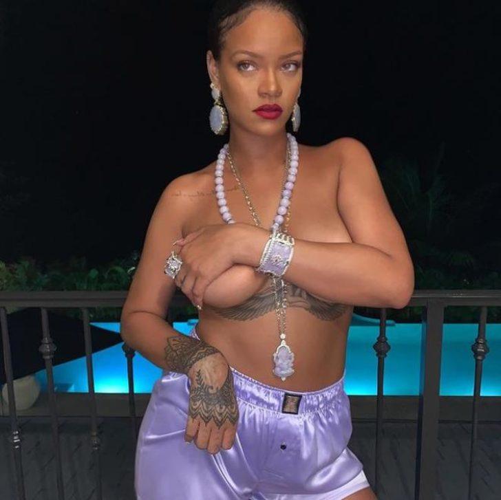 Rihanna’dan cesur poz: Söyleyecek lafım yok G4