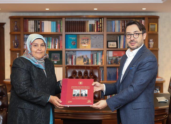 AK Parti Kahramanmaraş Milletvekili Habibe Öçal'dan AA Genel Müdürü Serdar Karagöz'e ziyaret G2