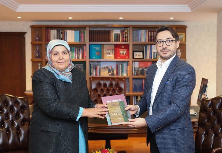 AK Parti Kahramanmaraş Milletvekili Habibe Öçal'dan AA Genel Müdürü Serdar Karagöz'e ziyaret G3