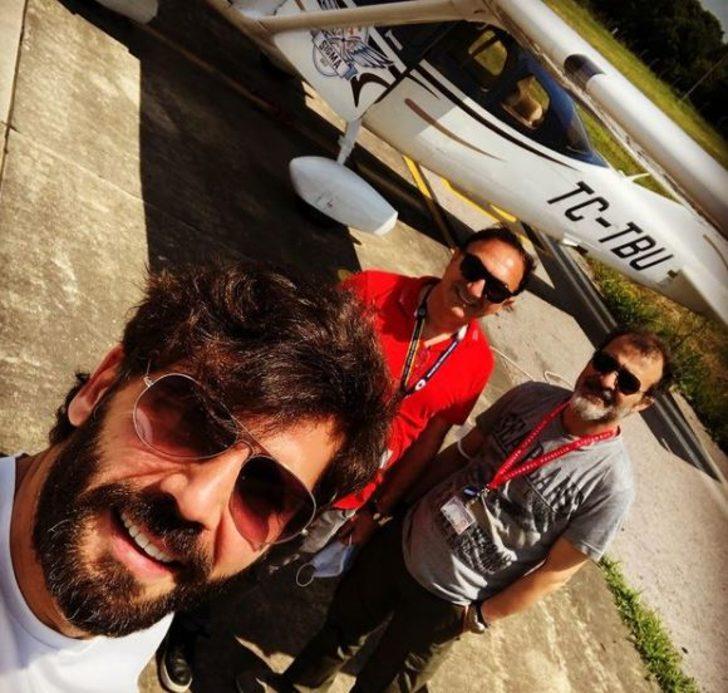 Ümit Erdim'den sonra Can Nergis de pilotluğa soyundu! G1