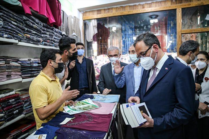 Bakan Kasapoğlu, Diyarbakır'da esnafı ziyaret etti G1