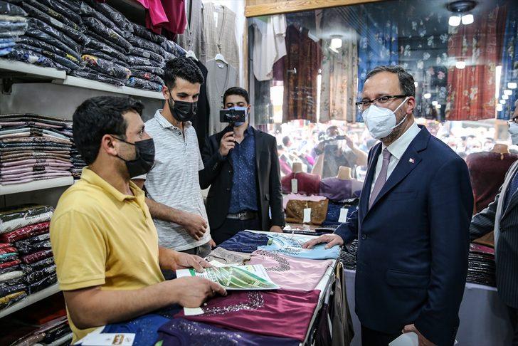 Bakan Kasapoğlu, Diyarbakır'da esnafı ziyaret etti G3