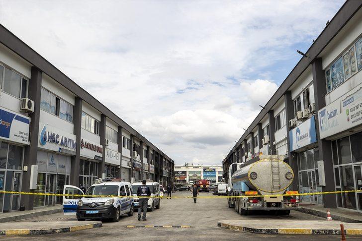 Başkentte kimyasal madde üreten merkezde çıkan yangında 38 iş yeri zarar gördü G2