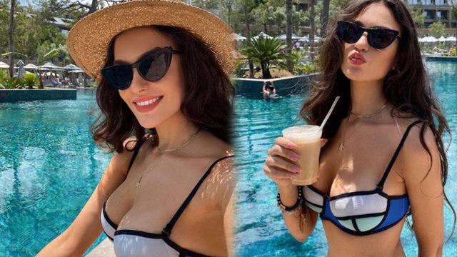 Eva Murati'nin cesur pozlarına beğeni yağıyor