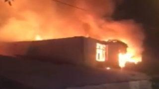 Tavuk çiftliğinde yangın! Büyük çapta hasar oluştu