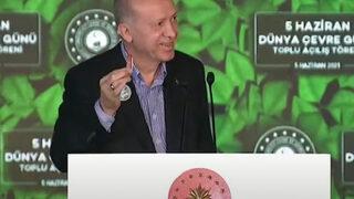 Erdoğan'ın katıldığı açılış törenine doğal makas diyaloğu damga vurdu
