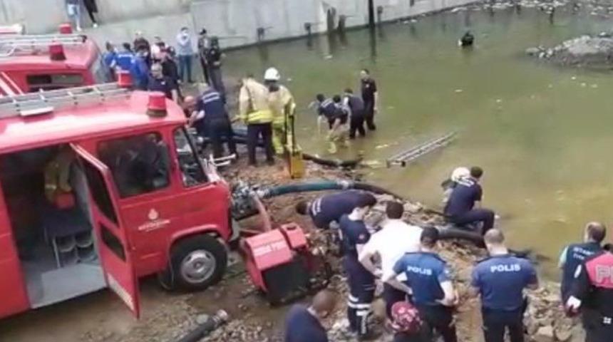 Kağıthane'de kahreden olay! İnşaat alanındaki gölete giren 10 yaşındaki çocuk boğuldu