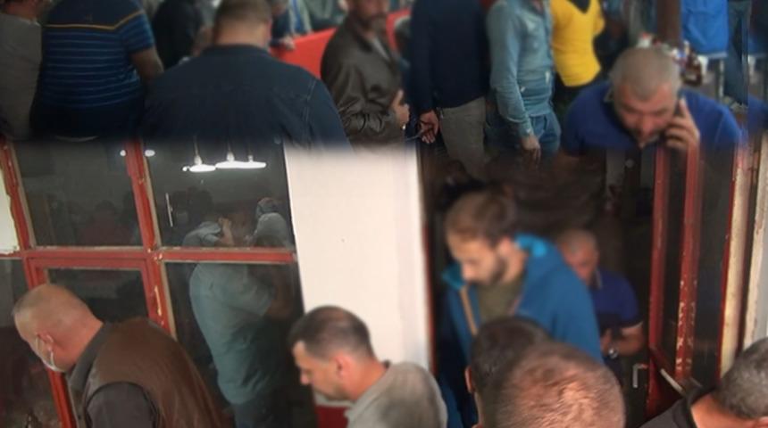 Dövüş için özel ring! Baskın düzenlendi, suçüstü yakalandılar