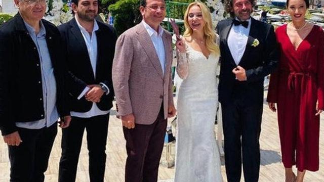 Sinan Tuzcu ve Beyza Kapu evlendi! Ekrem İmamoğlu nikahı kıydı