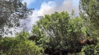 Serik'te 3 ayrı noktada orman yangını