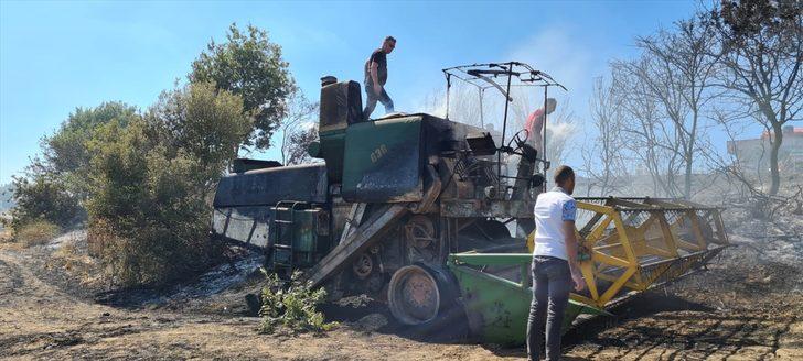 Osmaniye'de tarlada çıkan yangın buğday ekili alana zarar verdi G5