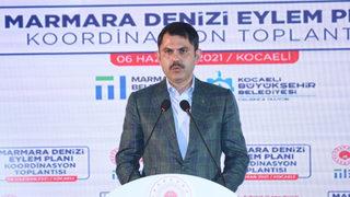 Bakan Kurum, Marmara için acil eylem planını açıkladı
