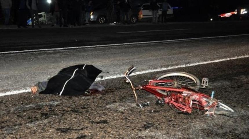 Feci son! Bisikletle nişanlısının yanına gidiyordu