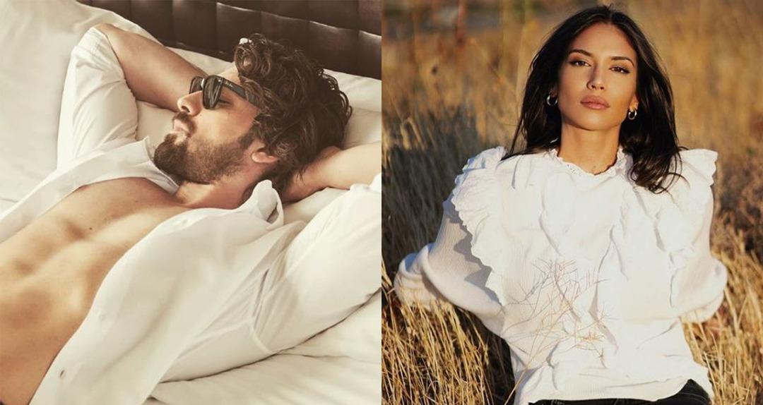 Ada Masalı'nın başrol&uuml; Alp Navruz ile sevgilisi Ebru Şam'ın arasına kara kedi girdi!