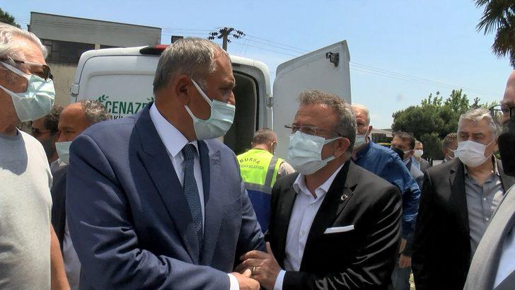 Bursalı iş insanı Hüseyin Özdilek'in annesi toprağa verildi G4