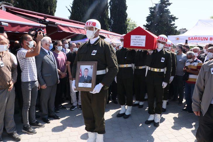 Şehit Piyade Uzman Çavuş Samet Şeker Samsun'da son yolculuğuna uğurlandı G3