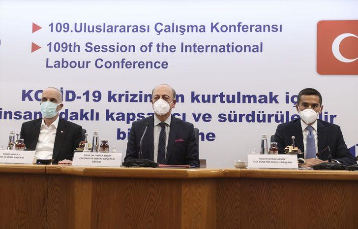 Bakan Bilgin, işçi ve işveren konfederasyonlarının temsilcileriyle bir araya geldi: G1