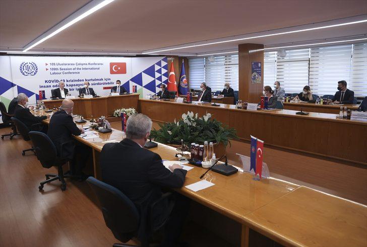 Bakan Bilgin, işçi ve işveren konfederasyonlarının temsilcileriyle bir araya geldi: G3