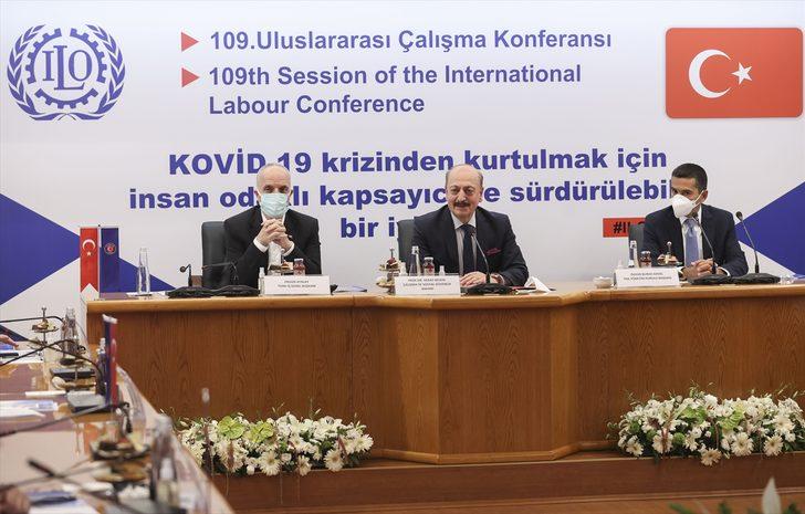 Bakan Bilgin, işçi ve işveren konfederasyonlarının temsilcileriyle bir araya geldi: G5