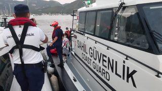 Fethiye'de aslan balığına basan kişi hastaneye kaldırıldı