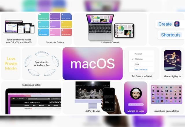 MacOS özellikleri