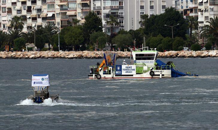 Gemlik Körfezi'nde müsilaj temizliği seferberliği başlatıldı G2