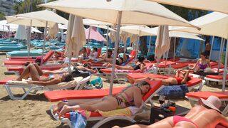 Plajlar renklendi! Bodrum sahillerinde büyük yoğunluk