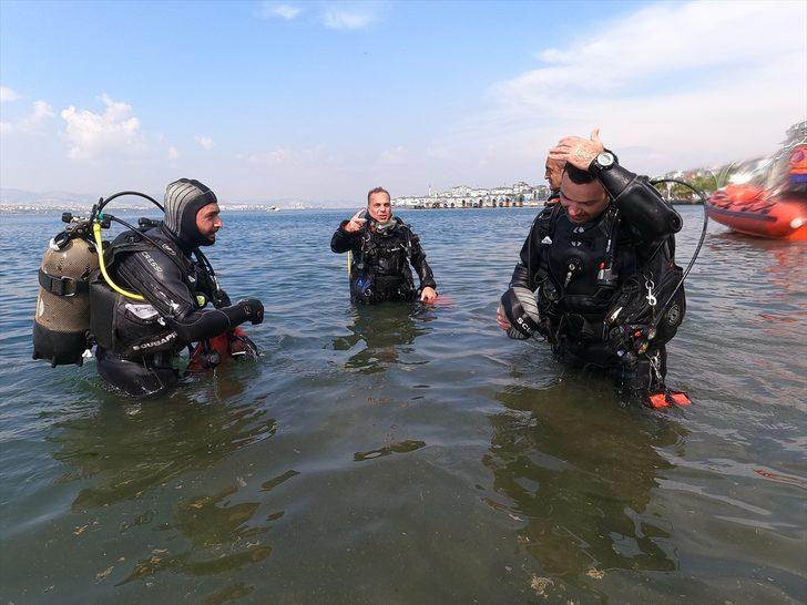 Kocaeli'de müsilaj temizliği seferberliğine dalış sporcuları da katıldı G2