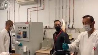 Bakan Dönmez paylaştı! Amasra-1 kuyusundan çıkarılan gaz enerjiye dönüştü