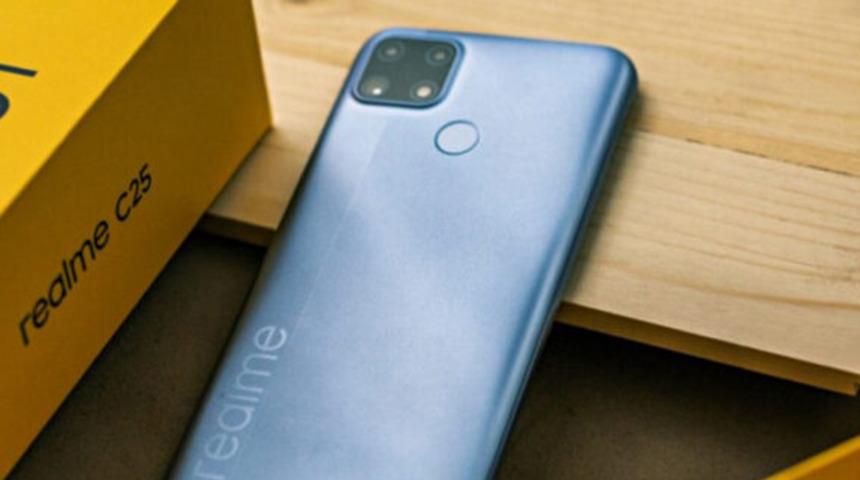 Realme C25s sessiz sedasız piyasaya sürüldü