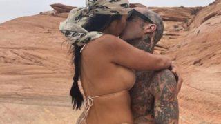 Kourtney Kardashian ve sevgilisi Travis Barker’dan yok artık dedirten paylaşım 
