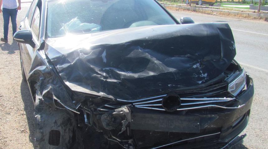 Gaziantep'te feci kaza! İki araç çarpıştı: 10 yaralı