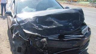 Gaziantep'te feci kaza! İki araç çarpıştı: 10 yaralı