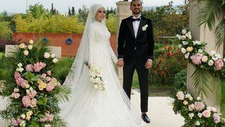 Trabzonspor'un savunma oyuncusu Hüseyin Türkmen evlendi